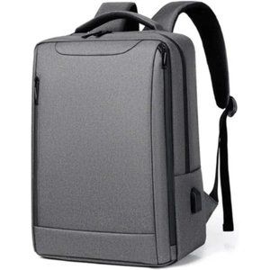 NEW LAPTOP Backpack, Business Backpack 15.6 inch Light Grey